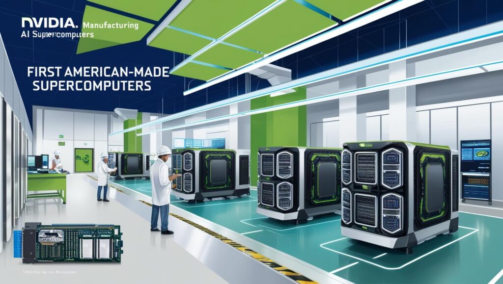NVIDIA to Manufacture American-Made AI Supercomputers in US for First Time