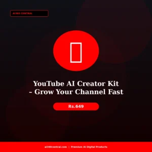 YouTube AI Creator Kit – Grow Your Channel Fast