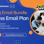 "Business email plans bundle with cloud hosting and email marketing"